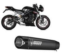 Tubos De Escape MIVV X-M5 Black para TRIUMPH STREET TRIPLE 765 R/S/RS 2017 2024