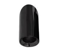 Tubos de Escape para F20 F21 M135 F22 F23 M235i M240i F30 F31 M335i M340i F34 GT F32 F33 M435i M440i Tapón de para Escape Garganta de la Cola del Coche(1 PCS Black)