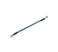 Tubos de freno para moto Cable De Freno De Acero Tubo Banjo Hidráulico Tubo De Manguera De Freno Trenzado Corto Para Motocicleta Dirt Bike 27 34 40 Cm Latiguillos de freno de moto(Blue,27cm)