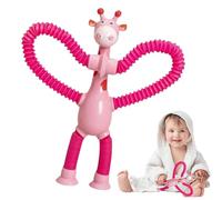 Tubos de juguetes sensoriales - Juguetes telescópicos para jirafa | PUZLE PARCHE DE ASSINGIO CAMPIO CAMBIO FIDGET PIPE | Transformarse en formas de animales, tubos pop extensibles, regalo