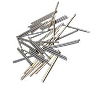 Tubos de laboratorio de microfluidos de acero inoxidable 304, diámetro exterior de 0,3 mm-2,0 mm, tubos de conexión PDMS, 2 cm de longitud, 10 unidades(OD=0.7mm)