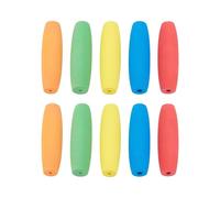 Tubos de mango de espuma - 10 piezas mangos ergonómicos, ayudas antideslizantes para cubiertos, bolígrafos y cepillos de dientes | Utensilios adaptativos para personas mayores, personas con