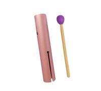 Tubos de Metal Wah Wah Tubo Wah Fiesta Regalos for principiantes Instrumento de música latina Banda acompañamiento Tono Güiro(Pink)