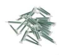 Tubos de mezcla estáticos de plástico F6-16 con 16 boquillas de 83 mm de longitud para sistemas de mezcla líquida de dos partes de resina de pegamento AB