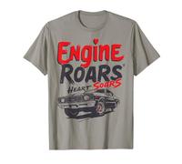 Tubos de motor | Corazón latiendo | Auto Muscle Car Camiseta