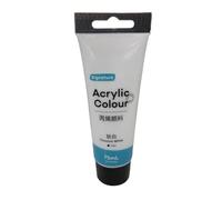 Tubos de pintura acrílica de 75 ml, colores ricos, seguros para niños y principiantes, para pintar sobre tela, cerámica y pintura no tóxica