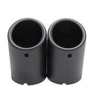 Tubos Escape Coche Punta Tubo Silenciador Escape Acero Inoxidable Para VOLVO S60 V40 V60 XC60 2011 2012 2013(Matte)