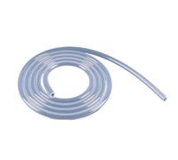 Tubos flexibles de caucho de silicona, Manguera de silicona for conexión y vaciado de agua potable, 10 m, translúcida, 4 x (6-8) mm(4x6mm)