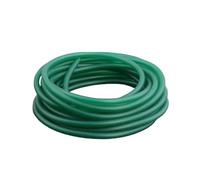 Tubos huecos de goma, mangueras de látex huecas resistentes a la abrasión de 1/3/5 m, tubo elástico de goma for yoga con cabeza redonda (1 unidad)(Dark green,3.0M*1.7MM*4.5MM)