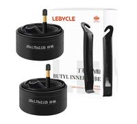Tubos interiores para bicicleta, paquete de 2 unidades de 20, 26, 27.5, 29, 1.7-2.15 pulgadas, 700C 18-25C, válvula Schrader y Presta 48, para bicicleta de carretera MTB