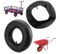 Tubos Internos de Reemplaz, 2 Piezas Tubos Interiores De Carretilla, 4.80/4.00-8 Cámara de Aire, Cámaras de Aire, Cámara De Aire De Carretilla, para Cortadoras de Césped, Carretillas de Mano