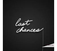 Tubos LED de neón reales de última oportunidad para decoración de pared, PVC, 14 x 17 pulgadas