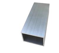 Tubos metálicos, Tubo rectangular de aluminio, perfil 30x40x50x60x70x80x100x120x150x180x200 mm, longitud 500, espesor pared 1, .2, .5, 3(495MM X 2PCS-30X80X2MM)