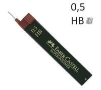 Faber-Castell 0,5 mm HB portaminas y bolígrafos de minas (3 paquetes de 12)