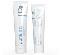 Tubos OptiLube: Gelatina Lubricante Estéril en Tubos de 5g, 42g, 82g y 113g, Solubles en Agua con Tapa Fácil de Usar (Tubo 113g - Caja de 1)