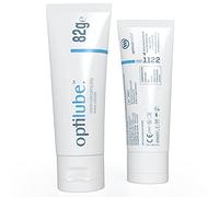 Tubos OptiLube (x1): Gelatina Lubricante Estéril en Tubos de 5g, 42g, 82g y 113g, Solubles en Agua con Tapa Fácil de Usar (Tubo 82g - Caja de 1)