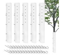Tubos para árboles jóvenes - Resistentes a los Rayos UV e instalación rápida,Protector de Plántulas,para los Arbustos, Jardines, Viveros, el Patio, el Patio Trasero, Invernadero