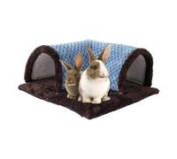 Tubos para pequeños Animales - Cama túnel para hámster y Conejo, pequeños Animales de compañía, Cama Caliente, de hábitat, Actividad, Juguetes de túnel Divertidos para Ardilla