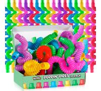 Tubos Pop BUNMO grandes (paquete de 30) | Juguetes sensoriales | Horas de diversi n para ni os | Juego imaginativo y aprendizaje creativo estimul