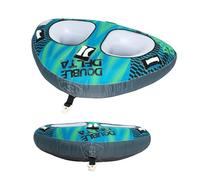 Tubos remolcables para canotaje, balsa inflable para deportes acuáticos, flotador duradero de gran capacidad, 50 x 70.08 x 2.36 pulgadas, diseño resistente para lago, río, kayak, esquí acuático, uso