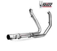 Tubos Supresor Catalizador MIVV Inox HARLEY ULTRA LTD LOW 1690 2014 2016
