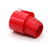 Tubos termocontraíbles, tubos termorretráctiles, manguito de cable, tubo termorretráctil silicona, ancho rojo 29,5-280 mm(70mm/5M)