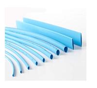 Tubos termorretráctiles, Cable de reparación Aislamiento 5 Metros, relación contracción 2:1, diámetro Interior 1-10 mm, Tubo termorretráctil(Blue,2mm)
