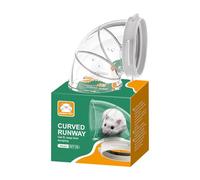 Tubos Transparentes para hámster,Jaula para Mascotas túnel Ejercicio hámster Juguete Tubo Transparente | Juguete de Ejercicio de Tubo de Juego de hámster Resistente y práctico para Ratones y Animales