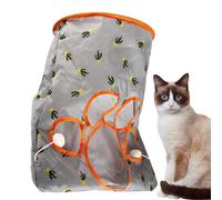 Tubos y túneles de gato, túnel para gatos | Túnel de gatito reutilizable para mascotas - Tubo interactivo extensible juguetes de gato interior divertidos para tiendas de mascotas