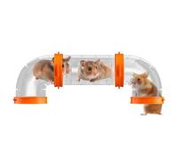 Tubos y túneles de hámster, túneles de hámster - Animales Adventure Tubo Externo | Hámster túnel tubería Externa Accesorios de Jaula de conexión para Mascotas pequeños Animales