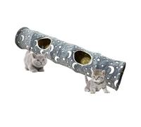 Tubos y túneles para gatos: tubo de juguete para gatos que brilla en la oscuridad, juguete para bolsas de gatos, juguetes entretenidos para gatos, juguete de túnel para juegos de gatos, túnel recto ar