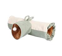 Tubos Y TúNeles Pequeño animal lindo conejo 3 maneras túnel conejo Guinea Pig Hurets Túneles Túres Tunel Para Gatos (Color : Green)