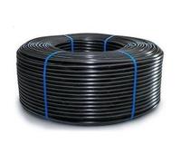 TubosPro - Tubo de polietileno liso diam. 16 a 400 metros negro para instalación de riego por goteo. Resistente y manejable. ANTI-UV. Adaptable a todos los accesorios del mercado.