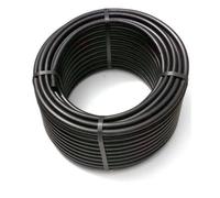 TubosPro - Tubo de polietileno liso diam. 16 a 50 metros negro para instalación de riego por goteo. Resistente y manejable. ANTI-UV. Adaptable a todos los accesorios del mercado.