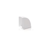 TUBPLA Codo Horizontal Rectangular PVC Blanco 90º 150x75mm