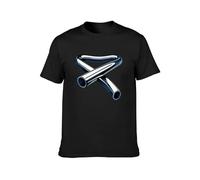 Tubular Bells Mike Oldfield Men Album CD Mic Cover Men's T-Shirt Unisex Black Cotton Print tee Shirts Black L
