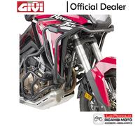 Capota negra con barra de choque GIVI para Honda CRF1100L Africa Twin (20-21)