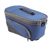 Tubus Carrier Systems GmbH - Alforjas portaequipajes Unisex para Adultos Racktime System Talis Plus 2.0, Azul/Gris, Talla única