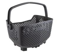 Tubus Racktime Baskit Edge 2.0 Sistema Cesta, Adultos Unisex, Negro, 43x24x29cm