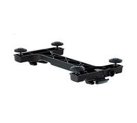 Tubus Racktime Snapit Adaptador, Adultos Unisex, Negro, Talla única