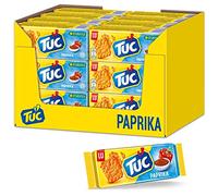 TUC Paprika 24 x 100g - Aperitivos finamente salados con pimentón