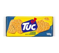 TUC Sabor Queso Galletas Saladas Crujientes, 100g, 100 gramo, 1