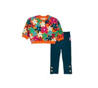 Tuc Tuc 11359553 Conjunto de dos piezas para niñas, Naranja/verde, 18 meses/ 83 cm