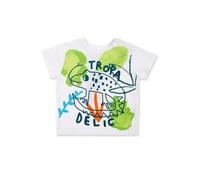 Tuc Tuc Camiseta Manga Corta de bebé niño en Blanco con Estampado