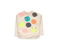 Tuc Tuc Camiseta Punto de niña Color Gris colección Cattitude