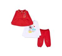 Tuc Tuc Chándal felpa y camiseta punto de niña color rojo colección p'tit zoo