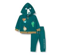 Tuc Tuc Conjunto 2 piezas felpa de niño color verde colección treking time