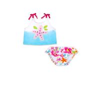 Tuc Tuc Conjunto baño Azul niña Over The Rainbow (Talla 6 Meses)