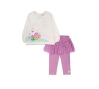 Tuc Tuc Conjunto punto de niña color rosa colección dragon finder