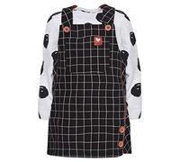 Tuc Tuc Pichi Vaquero+Camiseta Punto NIÑA Conjunto de Ropa, Bebé-Niñas, Negro (Negro 30), 80 (Tamaño del Fabricante:1A)